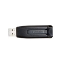 Verbatim 16GB V3 USB3.0 Grey Store'n'Go V3; Retractable USB Storage Drive Memory Stick