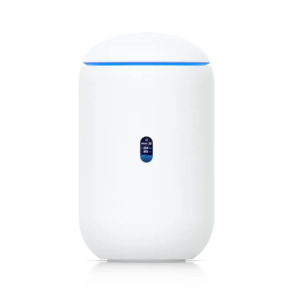 Ubiquiti Dream Router 7, UDR7, 10G Cloud Gateway, Integrated WiFi 7, PoE Switch, MicroSD Storage,Full UniFi Application Support