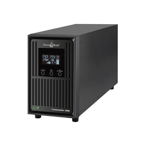 PowerShield Commander 1100VA/990W - 10Amp, Line Interactive Pure Sine Wave Tower UPS with AVR, 4 AUS sockets, 2-year warranty