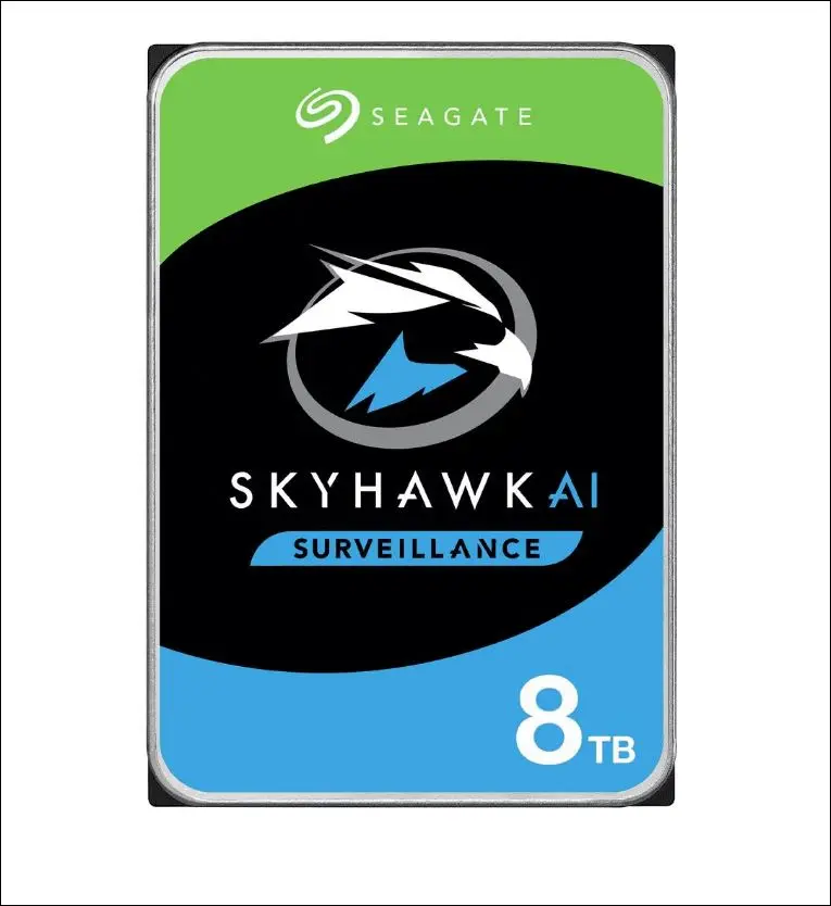 Seagate 8TB 3.5" SkyHawk Surveillance AI, SATA3