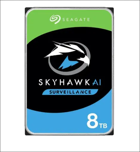 [HASEA8TB-SHA359] Seagate 8TB 3.5" SkyHawk Surveillance AI, SATA3